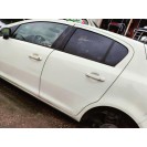 Tür hinten links Opel Corsa D 5 türig Farbcode Z30R Guacomole White Weiss