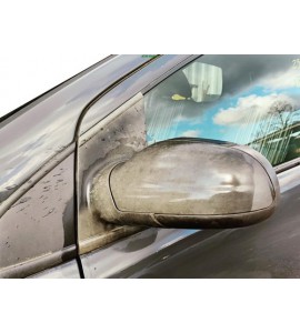 Außenspiegel Seitenspiegel VW Fox links mechanisch unlackiert Fahrerseite