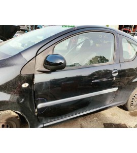 Tür links Citroen C1 Farbcode EXZ Schwarz Noir Caldera Metallic Perleffekt