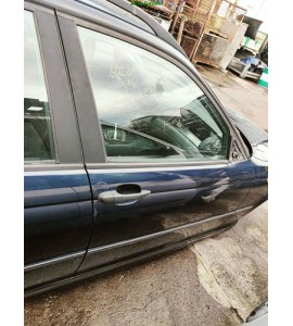 Tür vorne rechts BMW 3 3er E46 Farbcode 317/5 Orientblau Blau Metallic