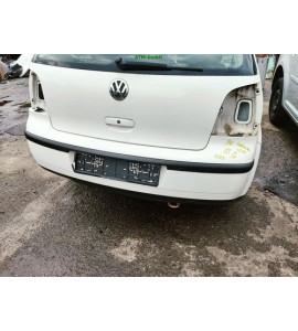 Stoßstange hinten VW Polo 9N 3 türig Farbcode LB9A Candyweiss Weiss