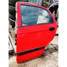 Tür hinten links Chevrolet Matiz 5 türig Farbcode 73L Farbe Super Red Rot