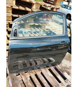 Tür links Ford KA 2 II Farbcode 90 Farbe Raven Schwarz Metallic