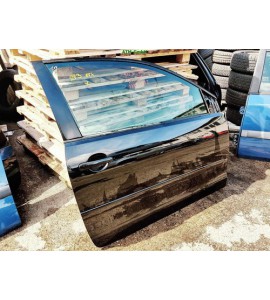 Tür vorne rechts VW Polo 9N3 3 türig Farbcode LC9Z Black Magic Perleffekt