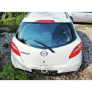 Heckklappe Mazda 2 II 5 türig Farbe Crystall White Kristall Weiss Pearl