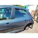 Tür hinten links Peugeot 207 5 türig Farbcode EZWD Gris Fer Metallic Eisengrau