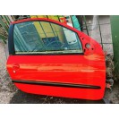 Tür rechts Peugeot 206 3 türig Farbcode KKN Farbe Rot Rouge Aden