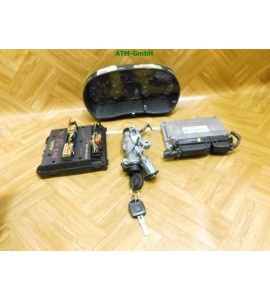 Tacho Steuergerät Schlüssel x 2 Zündschloss VW Polo 9N3 Siemens VDO 03D906023