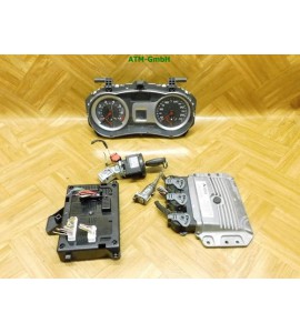 Tacho Steuergerät Sicherungskasten Zündschloss Schlüssel Renault Clio 3 III