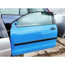 Tür links VW Polo 9N 3 türig Farbcode LA5F Farbe Summerblue Blau