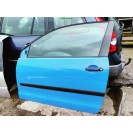 Tür links VW Polo 9N 3 türig Farbcode LA5F Farbe Summerblue Blau