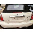 Heckklappe Mini One Cabriolet R52 M1 Farbcode 850 Pepper White Pfeffer