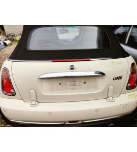 Heckklappe Mini One Cabriolet R52 M1 Farbcode 850 Pepper White Pfeffer