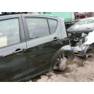 Tür hinten links Opel Agila B Farbcode GAB Kosmicschwarz Cosmic Black Metallic