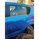 Tür hinten links Chevrolet Aveo Farbe Blau