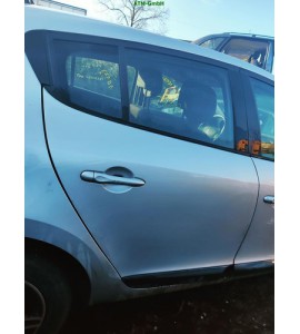 Tür hinten rechts Renault Megane 3 III Farbcode TED69 Gris Platine Metallic