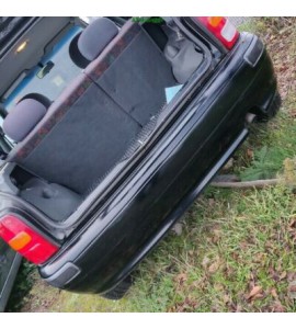 Stoßstange hinten Nissan Micra K11 3 türig Farbcode KH3 Super Black Obsidian