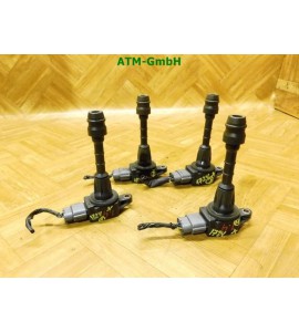 Zundspule Zundspulenset x 4 Stück Nissan Micra 3 III K12 Cabrio 22448AX001