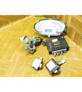 Tacho Steuergerät Zündschloss Schlüssel Daihatsu Sirion Gelaufen 123.000 KM