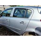 Tür hinten links Opel Corsa D 5 türig Farbcode Z163 Grau Lichtsilber Metallic