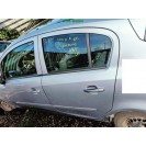 Tür hinten links Opel Corsa D 5 türig Farbcode Z163 Grau Lichtsilber Metallic