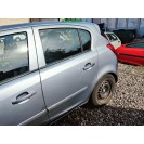 Tür hinten links Opel Corsa D 5 türig Farbcode Z163 Grau Lichtsilber Metallic