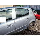 Tür hinten links Opel Corsa D 5 türig Farbcode Z163 Grau Lichtsilber Metallic