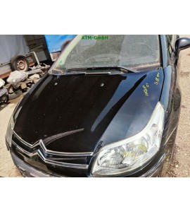 Motorhaube Citroen C4 Farbcode KTV Farbe Schwarz Perla Nera