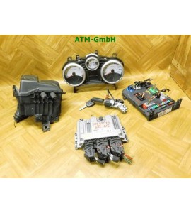 Tacho Steuergerät Sicherungskasten Zündschloss Schlüssel Peugeot 207 SW