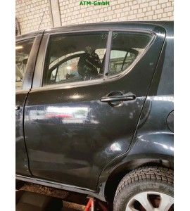 Tür hinten links Opel Agila B Farbcode GAB Classic Night Shade Metallic Schwarz