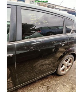 Tür hinten links Toyota Corolla Verso Farbcode 209 Schwarz Night Sky Black