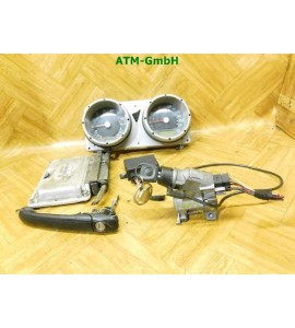 Motorsteuergerät Zündschloss Tacho Türgriff VW Polo 6N2 Gelaufen 74.000 KM