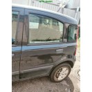 Tür hinten links Fiat Panda Farbe Schwarz