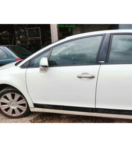 Tür vorne links Citroen C4 Farbcode EWP Farbe Weiss Banquise