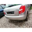 Stoßstange hinten Skoda Fabia 2 II 5 türig 542 Farbcode 9202 Capuccino Beige Met