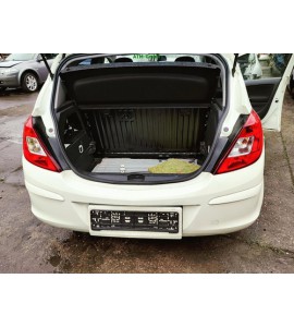 Stoßstange hinten Opel Corsa D 5 türig Farbcode Z30R Guacomole White Weiss