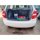 Stoßstange hinten Skoda Fabia 2 II Farbcode LF9E Candyweiss Bila Candy Weiss