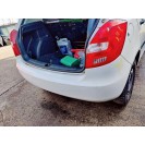 Stoßstange hinten Skoda Fabia 2 II Farbcode LF9E Candyweiss Bila Candy Weiss