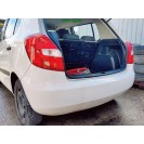 Stoßstange hinten Skoda Fabia 2 II Farbcode LF9E Candyweiss Bila Candy Weiss