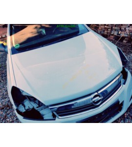Motorhaube Opel Astra H Farbcode Z40R Schneeweiss Olympic Weiss