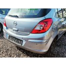 Stoßstange hinten Opel Corsa D 5 türig Farbcode Z163 Grau Lichtsilber Metallic