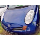 Motorhaube Nissan Micra 3 III K12 Farbcode BW6 Farbe Blau Darkblue