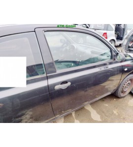Tür rechts Nissan Micra 3 III K12 3 türig Farbcode Z11 Schwarz Black Metallic