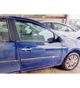 Tür vorne rechts Renault Clio 3 III 5 türig Farbcode OV460 Azul Royal Bleu