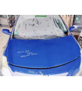 Motorhaube Renault Clio 3 III Farbcode OV460 Azul Royal Bleu Königsblau