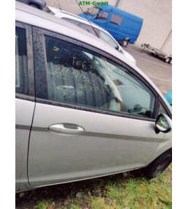 Tür rechts Ford Fiesta 6 VI 3 türig Farbcode 69 Moondust Disco Silber Metallic