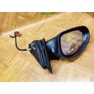 Seitenspiegel links Seat Ibiza 3 III Farbcode LC9Z Schwarz Black Magic Perl