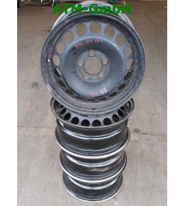 Felge Felgen Stahlfelge Stahlfelgen x 4 Stück Audi A4 B8 5 Loch ET 39 7 J x 16H2