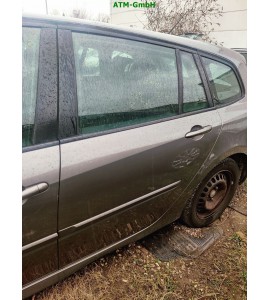 Tür hinten links Renault Laguna 3 III Farbcode TEKND Grau Grey Blanc Nacre