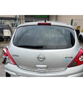 Heckklappe Opel Corsa D 3 türig Farbcode Z157 Starsilber III Met Metallic